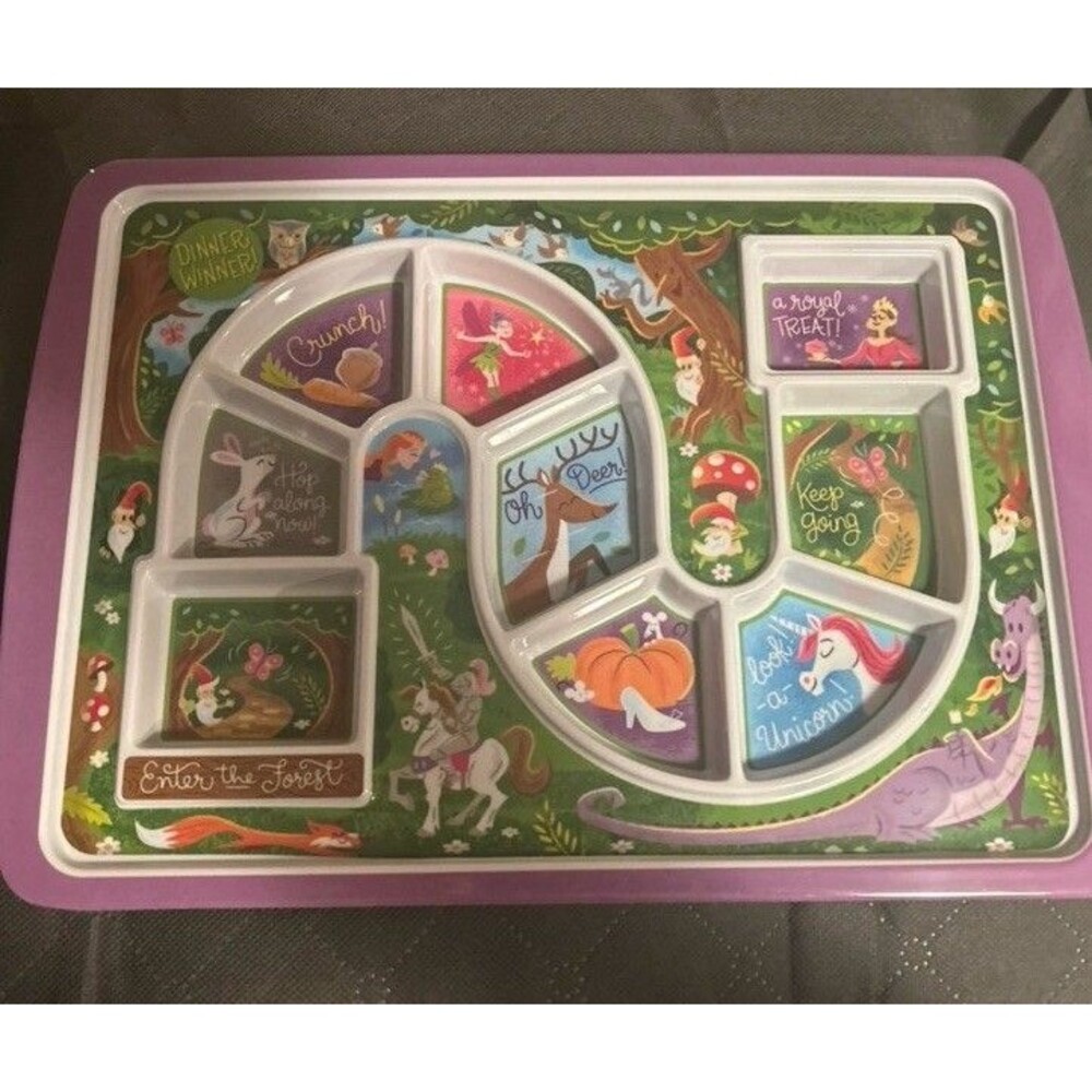 Fred Dinner Winner Fairytale Kids Tray Unicorn Multicolor